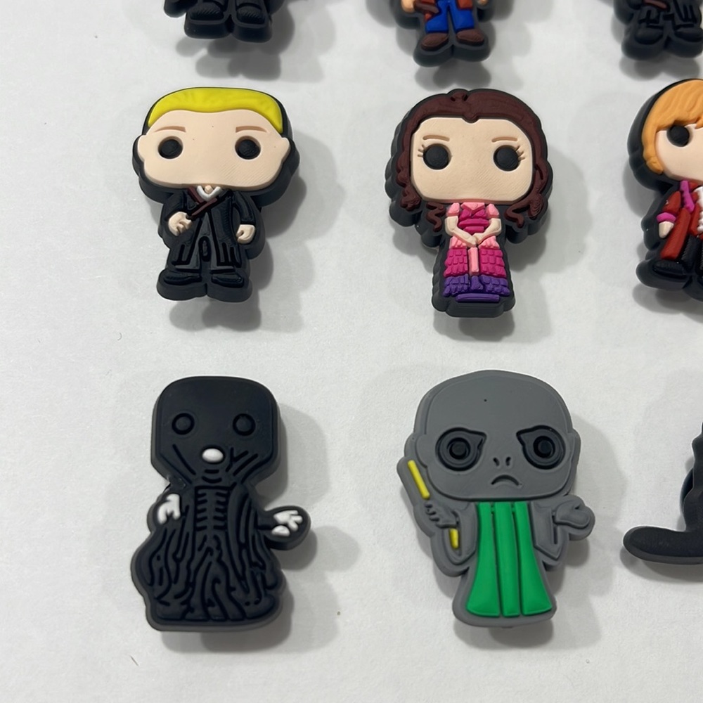 HARRY POTTER POP FUNKO JIBBITZ CROC CHARMS SET OF 12 - Picture 5 of 6